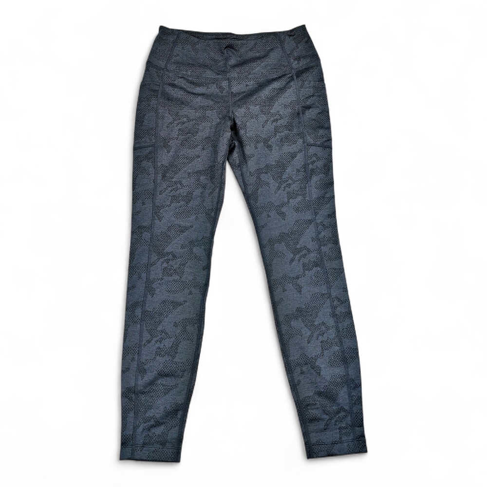 Mondetta Blue-Gray Camo Leggings Size S  High-Rise‎ Athletic